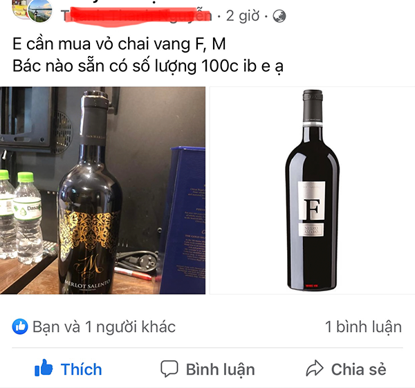 Cảnh báo rượu vang giả