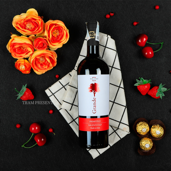 Rượu vang Grande Primitivo 14%