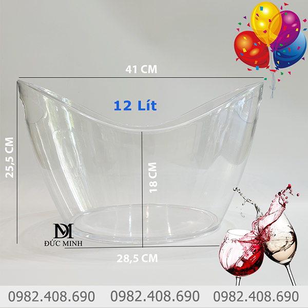 Xô đá ướp rượu vang