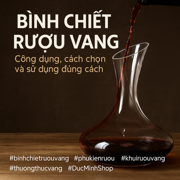 Bình chiết rượu vang
