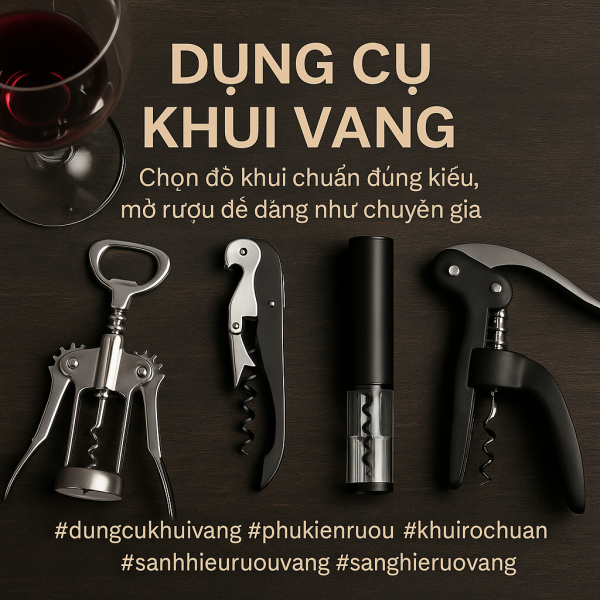 Dụng cụ khui vang